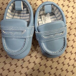 Blue Baby Loafers